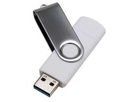USB3.0/USB Type-C флешка на 32 Гб Квебек C, белый №2