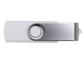 USB3.0/USB Type-C флешка на 32 Гб Квебек C, белый №4
