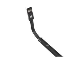 Ручка шариковая с кабелем USB, черный №4
