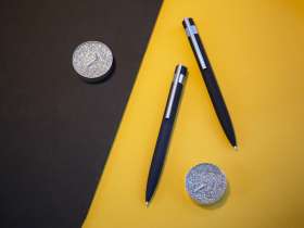 Шариковая металлическая ручка Matteo, темно-синий №7