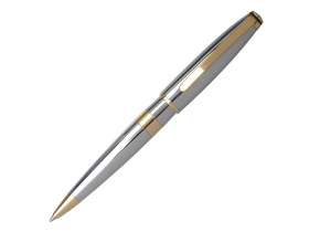 Шариковая авторучка Bicolore Chrome, серебристый/золотистый (Р) №2