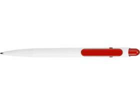 Ручка шариковая Этюд, белый/красный №5
