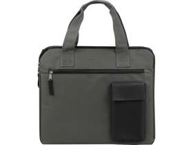Конференц сумка Session, серый/черный №3