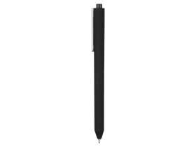 Ручка шариковая Pigra модель P03 PRM софт-тач, черный/белый №3