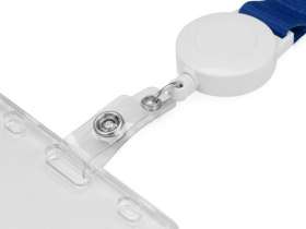 Ланьярд с ретрактором, синий №3