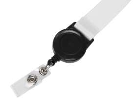 Ланъярд 2 см с ретрактором, черный №4