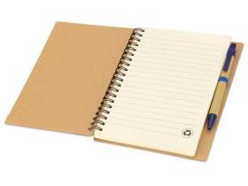 Блокнот Priestly с ручкой, синий №2