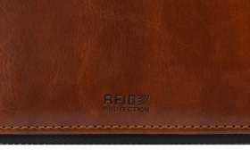 Бизнес-блокнот на молнии А5 Fabrizio, 80 листов,  коричневый №3