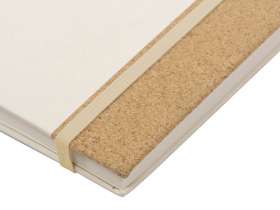 Блокнот из молочной бумаги и пробки A5 Milky, натуральный №4