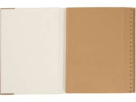 Блокнот из молочной бумаги и пробки A5 Milky, натуральный №5