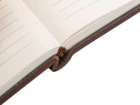 Бизнес блокнот А5 Monoi с клапаном, твердая обложка, 128 листов, коричневый №6