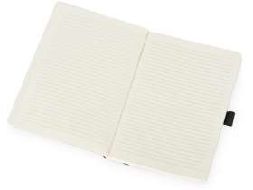 Блокнот Sevilia Soft, гибкая обложка из крафта A5, 80 листов, крафтовый/черный №3