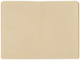 Блокнот А5 из переработанного тростника и RPET Adiantum, 80 листов, гибкая обложка, синий №6