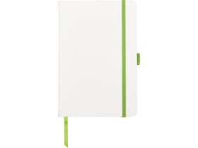 Блокнот ColorNote White, твердая обложка A5, 80 листов, белый и зеленое яблоко №2