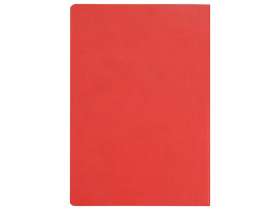 Блокнот Wispy линованный в мягкой обложке, красный (P) №5