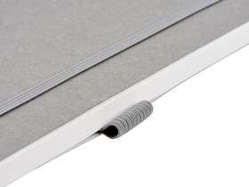 Блокнот из моющегося крафта и каменной бумаги А5 Fleekstone, гибкая обложка, серый (Р) №4