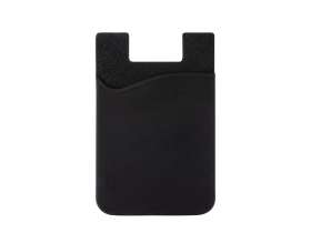 Картхолдер с креплением на телефон Gummy, черный №3