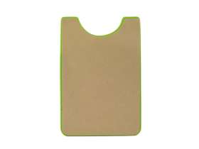 Картхолдер для телефона с держателем Trighold, лайм №4