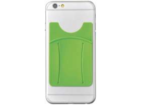 Картхолдер для телефона с держателем Trighold, лайм №5