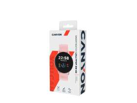 Умные часы CANYON Lollypop SW-63, IP 68, BT 5.0, сенсорный дисплей 1.3, розовый (Р) №5