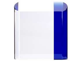 Награда 12x4x12,1 см Triumph, синяя №2