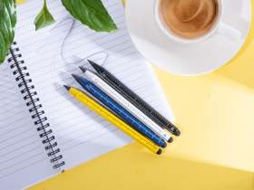 Вечный карандаш из переработанного алюминия Sicily, белый №5