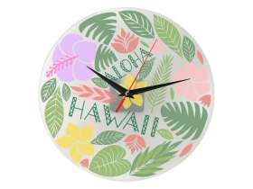 Часы настенные круглые из стекла 28 см Thames (Р) №2