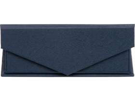 Подарочная коробка для флеш-карт треугольная, синий №3