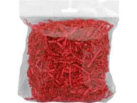 Бумажный наполнитель, 50 г., красный №2