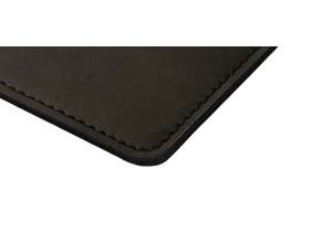 Кожаный коврик для мышки, черный №4