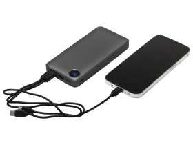 Внешний аккумулятор с дисплеем Mild, 10 000 mAh, темно-серый №9