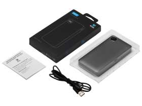 Внешний аккумулятор с дисплеем Mild, 10 000 mAh, темно-серый №3