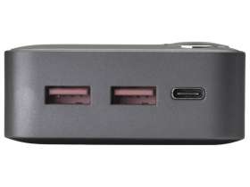 Внешний аккумулятор Mild Pro c быстрой зарядкой QC/PD, 20 000 mAh, серый №5