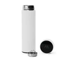 Термос FAMILY MARK LED, soft touch (Белый) №3