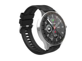 Умные часы HIPER IoT Watch GTR, черный/голубой №3