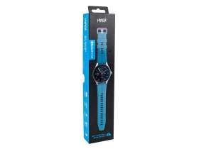 Умные часы HIPER IoT Watch GTR, черный/голубой №7