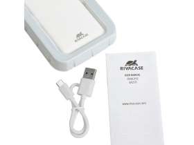 RIVACASE VA2571 (20000 мАч) QC/PD внешний аккумулятор, белый 12/24 №19