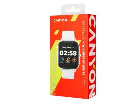 Смарт-часы Canyon SW-74 Wildberry , IP67, серебристый (Р) №6