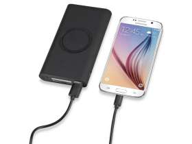Портативный набор с беспроводным зарядным устройством (power bank) Force, 8000 mAh №11