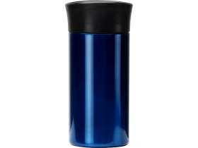 Вакуумная термокружка с кнопкой Upgrade, Waterline, тубус, темно-синий №6