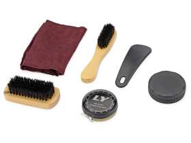 Набор аксессуаров для чистки обуви Кэрролтон, черный, натуральный №2