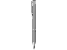 Ручка металлическая шариковая C1 софт-тач, серый (Р) №3