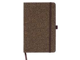 Блокнот из кофейных зерен А5 Coffee notes, твердая обложка, 80 листов 70 гр/м2 белой бумаги, кофейный №2