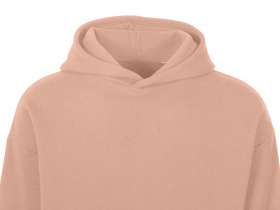 Толстовка с капюшоном оверсайз Berlin унисекс, лосось №4