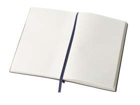 Блокнот А5 Scribe, гибкая обложка, 96 листов 80 гр/м2, темно-синий №5