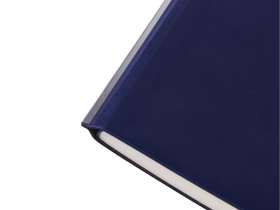 Блокнот А5 Scribe, гибкая обложка, 96 листов 80 гр/м2, темно-синий №6