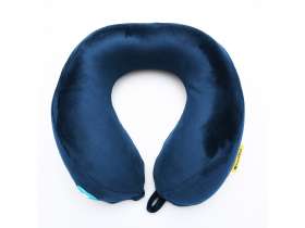 Подушка для путешествий со встроенным массажером Massage Tranquility Pillow, синий №2