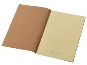 Блокнот Monet, гибкая обложка A5 из моющегося крафта, 32 листа, натуральный №2