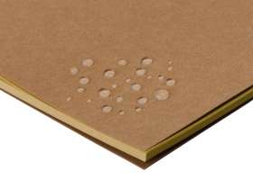 Блокнот Monet, гибкая обложка A5 из моющегося крафта, 32 листа, натуральный №6