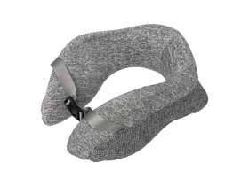 Подушка TORBER, дорожная, с эфектом памяти, серая, полиэстер, 20х27х10 см №2